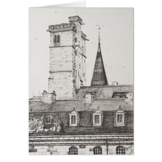 Dijon Rooftops France.2008 Cards (Front)