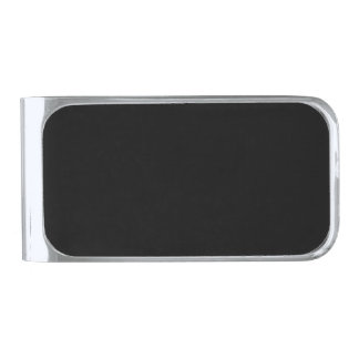 DijuClip Minimalist Money Clip. Silver Finish Money Clip