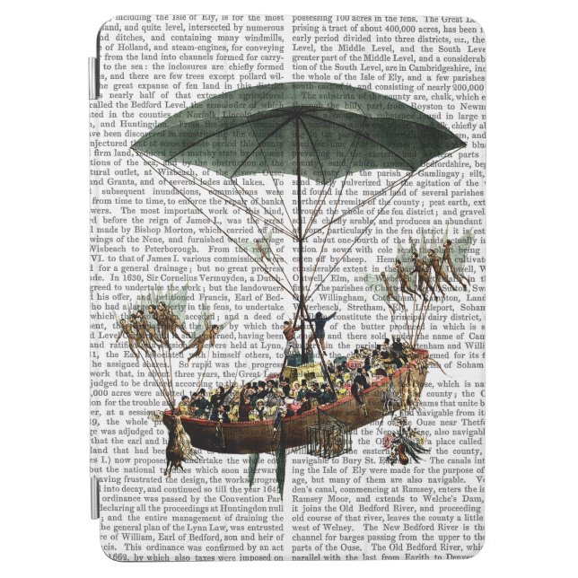 Diligenza And Flying Creatures iPad Air Cover (Front)