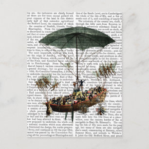 Diligenza And Flying Creatures Postcard