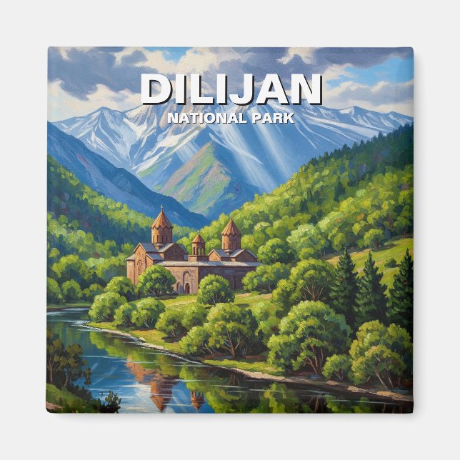 Dilijan National Park Armenia Magnet (Front)