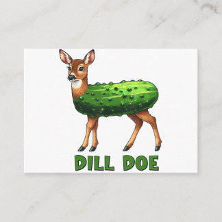 Dill Doe Funny Adult Humor Inappropriat Enclosure Card