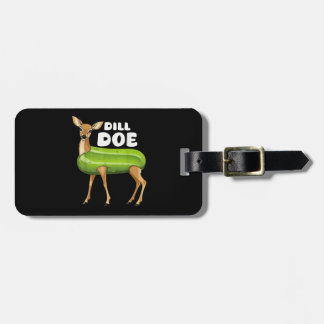 dill doe luggage tag