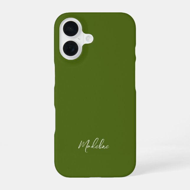 Dill Green Pickled Perfection Iphone Case (Back)