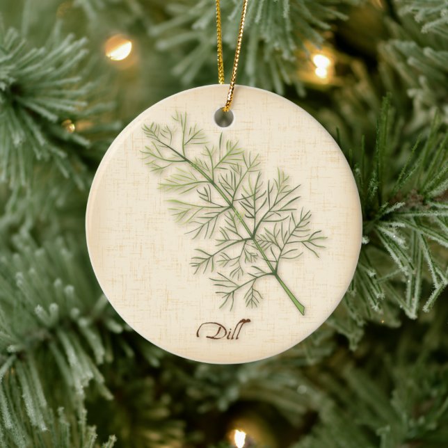 Dill Herb Ornament (Tree)