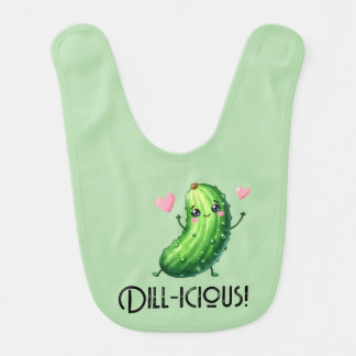 Dill-icious Baby Bib