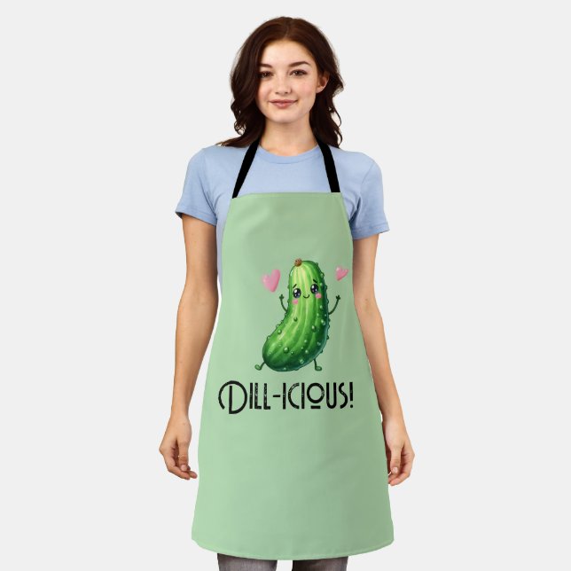 Dill-icous Apron (Worn)