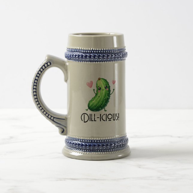 Dill-icous Beer Stein (Left)