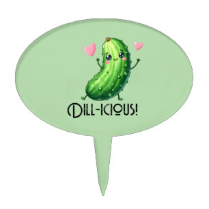 Dill-icous Cake Topper