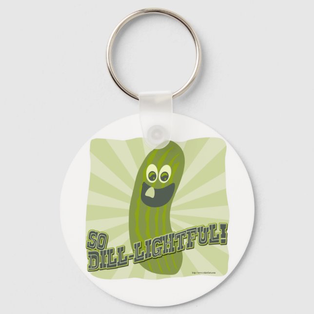 Dill-lightful Keychain (Front)