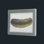 Dill Pickle Belt Buckle<br><div class="desc">This is a photograph of a dill pickle.</div>