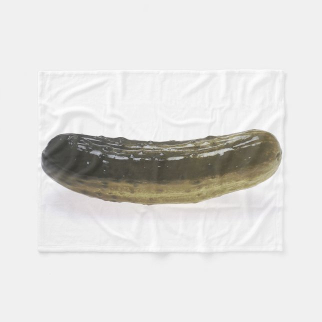 Dill Pickle Fleece Blanket (Front (Horizontal))