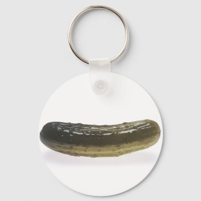Dill Pickle Keychain (Front)