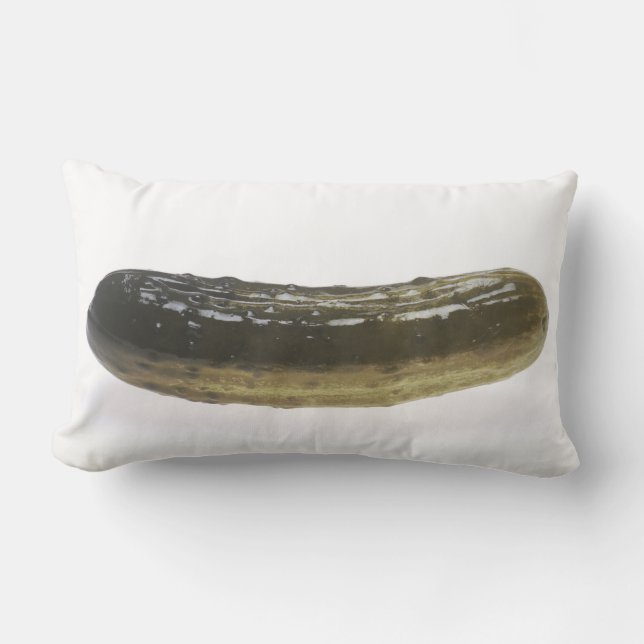 Dill Pickle Lumbar Pillow (Front)