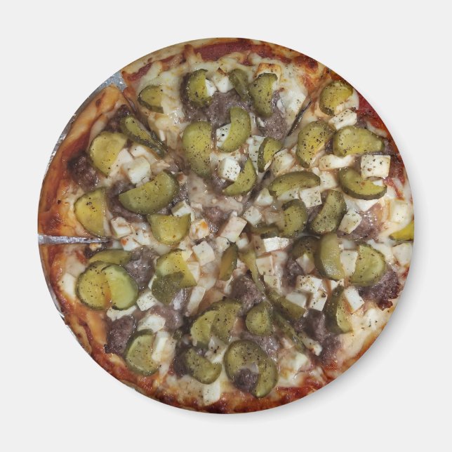 Dill Pickle Pizza Magnet (Front)