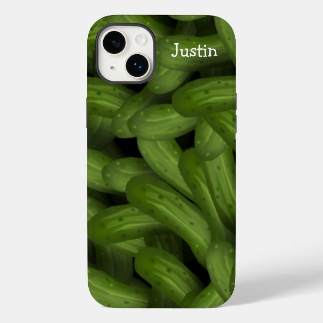 Dill Pickles Case-Mate iPhone Case (Back)