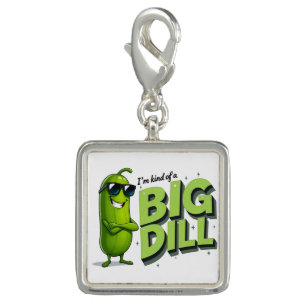 Dill Pickles Lovers Gift - Funny Cartoon Designs Charm