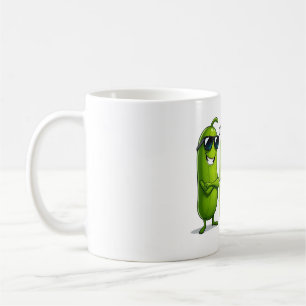 Dill Pickles Lovers Gift - Funny Cartoon Designs Coffee Mug