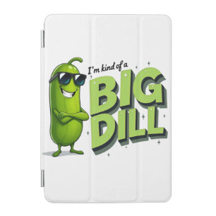 Dill Pickles Lovers Gift - Funny Cartoon Designs iPad Mini Cover