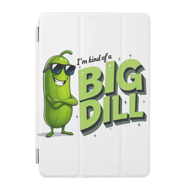 Dill Pickles Lovers Gift - Funny Cartoon Designs iPad Mini Cover (Front)