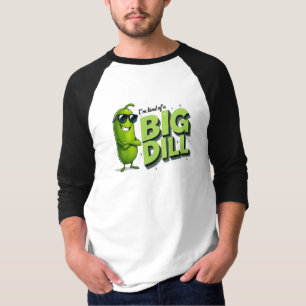 Dill Pickles Lovers Gift - Funny Cartoon Designs T-Shirt