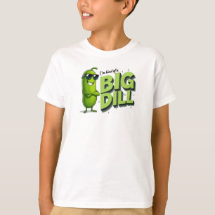 Dill Pickles Lovers Gift - Funny Cartoon Designs T-Shirt