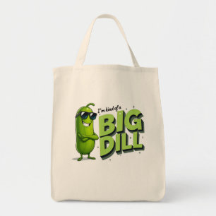 Dill Pickles Lovers Gift - Funny Cartoon Designs Tote Bag