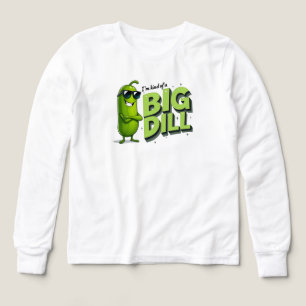 Dill Pickles Lovers Gift - Funny Cartoon Designs Tri-Blend Shirts