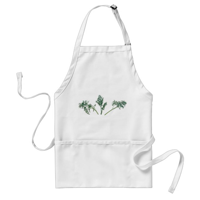 Dill Weed Adult Apron (Front)