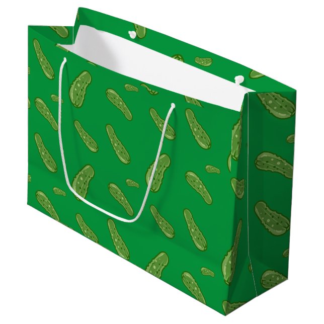 Dill With It Design - Gift Bag - Large (Front Angled)