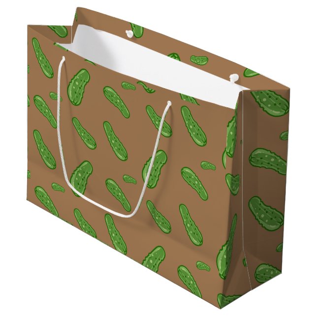Dill With It Design - Gift Bag - Large (Front Angled)