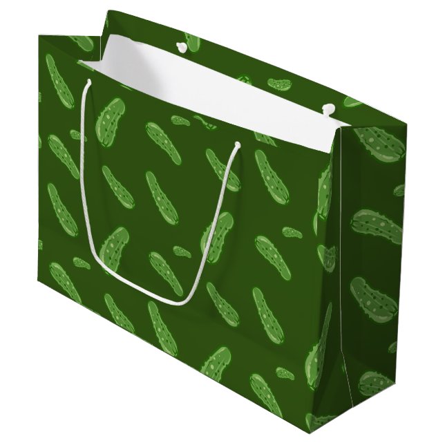 Dill With It Design - Gift Bag - Large (Front Angled)