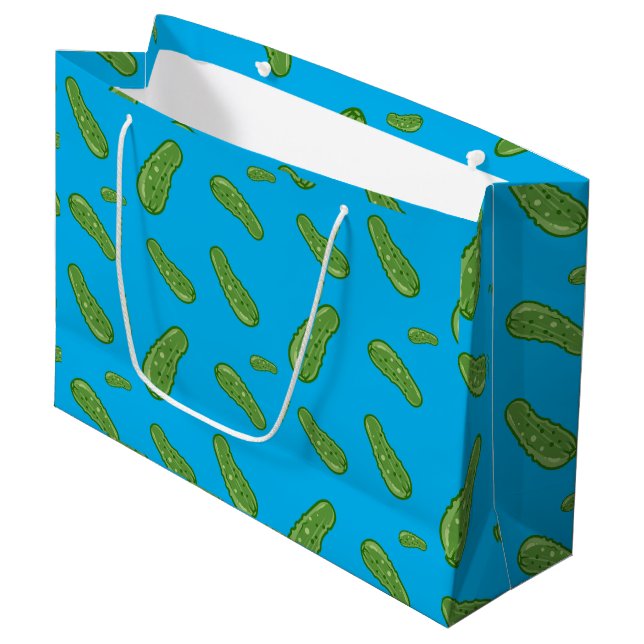 Dill With It Design - Gift Bag - Large (Front Angled)