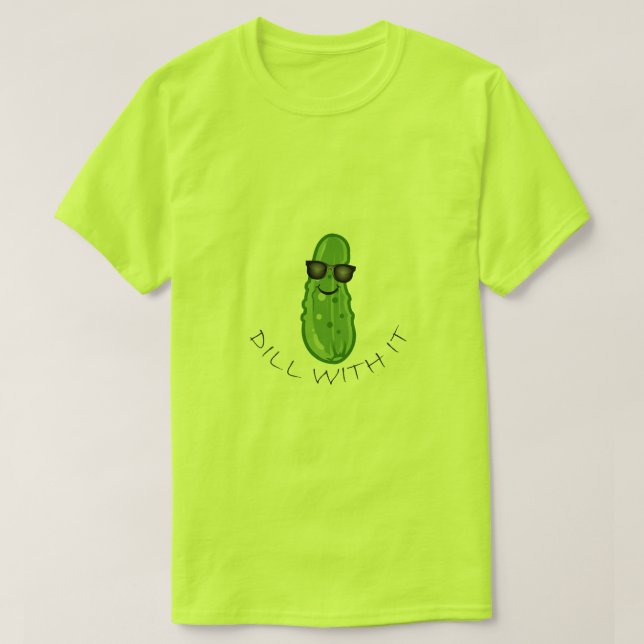 Dill With It Design - Men's Basic T-Shirt (Design Front)
