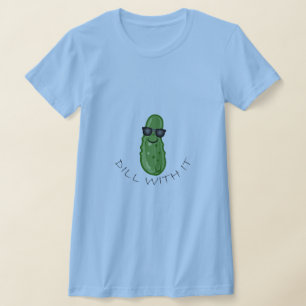 Dill With It Design - Women's Bella+Canvas Slim Fi T-Shirt