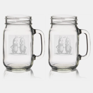 Dill with it mason jar w/ handle