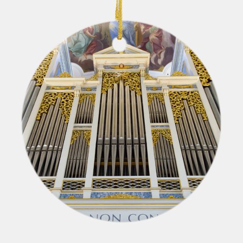 Dillingen pipe organ ornament