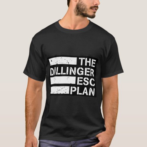 dillinger escape plan sticker logo T_Shirt