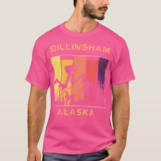 Dillingham Ak Distressed Mountain Hiking And Climb T-Shirt