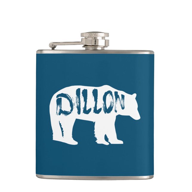 Dillon Colorado Bear Flask (Front)