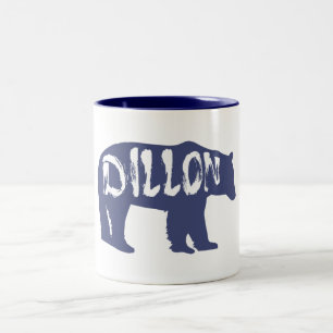 Dillon Colorado Bear Two-Tone Coffee Mug