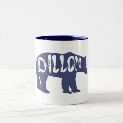 Dillon Colorado Bear Two_Tone Coffee Mug