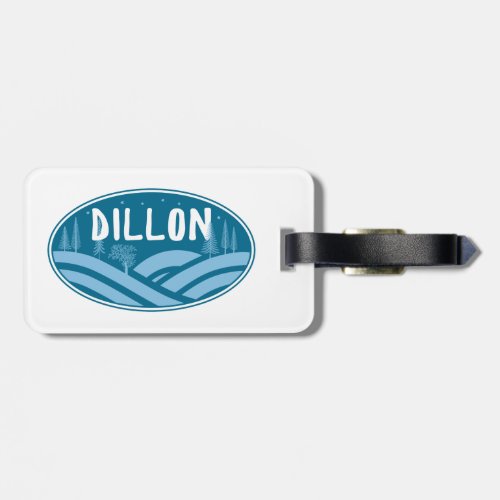 Dillon Colorado Outdoors Luggage Tag