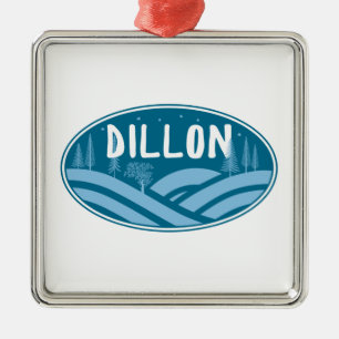 Dillon Colorado Outdoors Metal Ornament