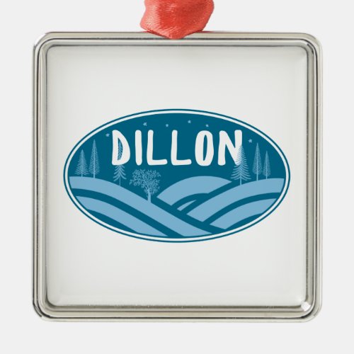 Dillon Colorado Outdoors Metal Ornament