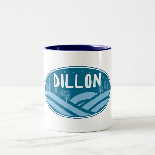 Dillon Colorado Outdoors Two_Tone Coffee Mug