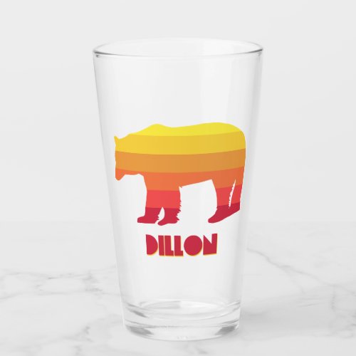 Dillon Colorado Rainbow Bear Glass