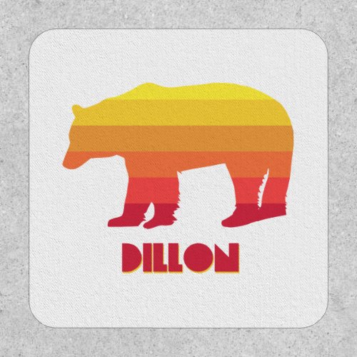 Dillon Colorado Rainbow Bear Patch