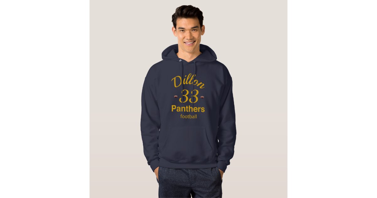 Dillon Panthers Football Hoodie # 33