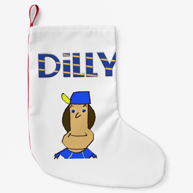 Dilly Christmas Stocking (Front)